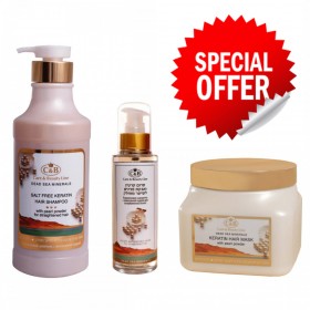 טיפול קרטין מושלם לשיער שעבר החלקה